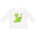thumbnail image 3 of Inktastic Green Dragon Boys or Girls Long Sleeve Toddler T-Shirt, 3 of 5