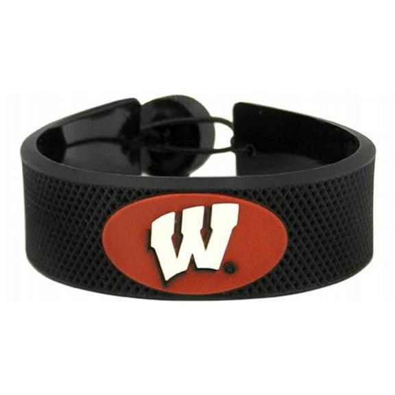 Wisconsin Badgers Classic Hockey Bracelet
