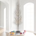 thumbnail image 2 of Vickerman X167781 Silver LED Flat Base Christmas Tree with Warm White Lights - 8 ft., 2 of 3