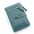 thumbnail image 1 of Small Wallet for Women Ladies PU Leather Card Holder Mini Compact Purse with Zipper Coin Pocket, 1 of 5