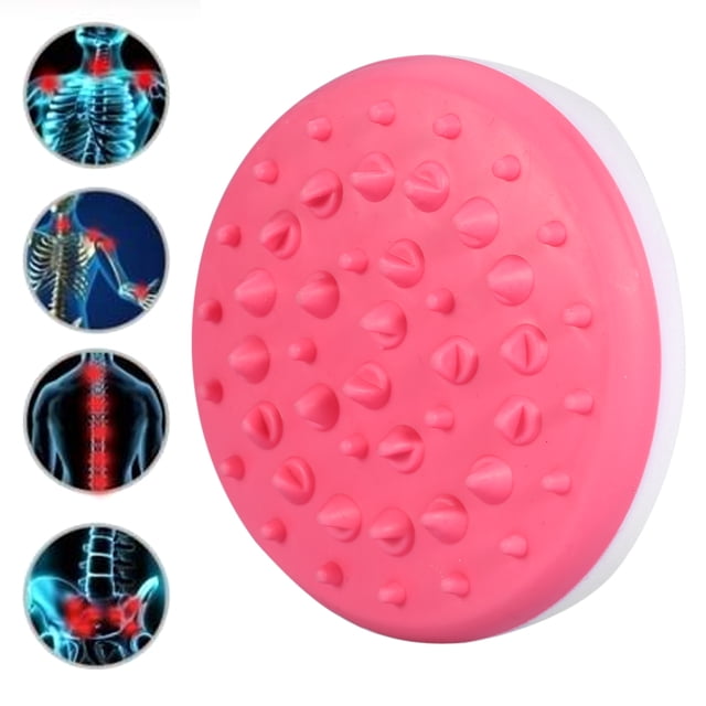 Qiilu New Fashion Anti Cellulite Body Massage Brush Relaxation Handheld Slimming Scrap Massager, Slimming Body Massager, Handheld Body Massager