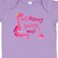 thumbnail image 4 of Inktastic My Nanny Loves Me Girls Baby Bodysuit, 4 of 5