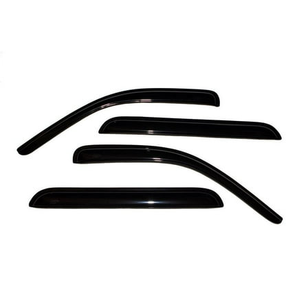 Auto Ventshade (AVS) by RealTruck Outside Mount Ventvisor / Window Deflectors Front & Rear Set 4 Pc. Set Compatible with 1998-2003 Dodge Durango
