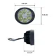 thumbnail image 2 of Par Faros 6 Leds Ovalado Auxiliares Base Moto Fija Estrobo F, 2 of 7