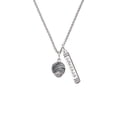 thumbnail image 2 of Delight Jewelry Silvertone Feather Spinner Silvertone Courage Strength Wisdom Honesty Bar Charm Necklace, 23", 2 of 4
