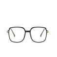 thumbnail image 4 of Gafas anti-luz azul, montura de café esmerilado, montura elegante, cara lisa, foto de calle, gafas lisas, gafas para miopía, 4 of 4