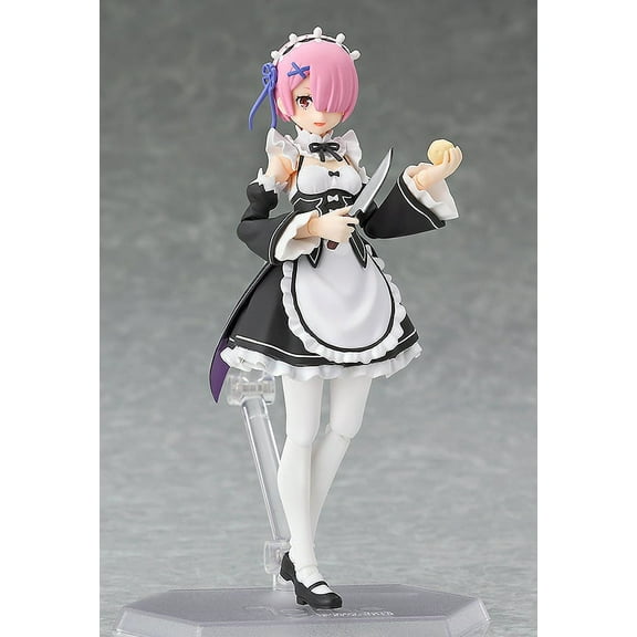 Max Factory 15  Figma Action Figure, Re:ZERO Theme, 5.5 inches