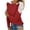 Red, variant on LYXSSBYX Long Sleeve Shirts for Women Women's Summer Casual Long Sleeve Blouse Round Neck Lace Tops T-Shirt