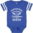 thumbnail image 3 of Inktastic Handpicked for Earth by My Grandma in Heaven Angel Wings Boys or Girls Baby Bodysuit, 3 of 5