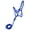 Blue, variant on Nylon Rope Shipping Halter w/ Lead (Blue)