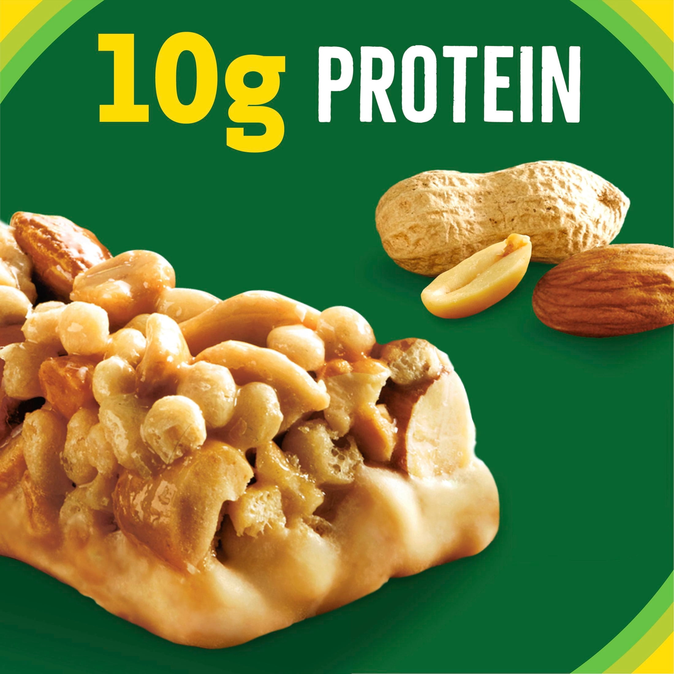 (6 pack) Nature Valley Protein Chewy Snack Bars, Salted Caramel Nut, 15 Bars, 21.3 oz