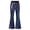 Blue, variant on .Men's Shiny Sequin Diamond Pattern Flared Bell Bottom Pants, High Waist Disco Party Glitter Trousers Multi Colors.Blue.L