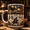 Black, variant on Writer Mug Vintage Literary Gift for Authors, Novelists, and Creative Writing Fans