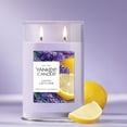 thumbnail image 4 of Yankee Candle Citron Lavande Parfumée, Bougie Signature 20 Oz Grand Gobelet à 2 Mèches, Plus de 60 Heures de Combustion, 4 of 8