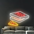 thumbnail image 3 of Handmadetneonsign Pizza Box Neon Sign, Pizza Neon Light, Pizza Led Light, Fast Food Led Sign, 3 of 5