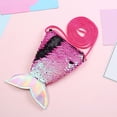 thumbnail image 1 of Up to 65% off Sequins Children Coin Purses Handbags Zipper Wallets Cute Pouch Key Packet, 1 of 2