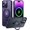 A Purple, variant on Genuine Official Magnetic Ring Stand for iPhone 14 Pro Max Case [Military Drop Protection] [Compatible with MagSafe] Matte Translucent Slim iPhone 14 ProMax Case 6.7'', Green