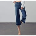 thumbnail image 3 of Mid Rise Crop Flare Jeans, 3 of 4