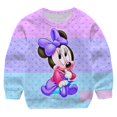 thumbnail image 1 of Bebé niñas niños encantador Mickey Mouse Minnie manga larga cuello redondo sudaderas niño dibujos animados sudaderas Otoño Invierno bebé Outfit14T Gao Jinjia LED, 1 of 2