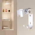 thumbnail image 5 of Soporte de doble balancín montado en la pared de aluminio para el baño doméstico., 5 of 5