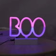 thumbnail image 3 of Halloween LED Neon Sign Light ,Halloween Lamp with Battery Powered/USB Holder Base, Halloween Decor, 3 of 5