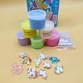thumbnail image 2 of 6 colores DIY Butter Slime juguete antiestrés antiadherente mejores regalos para niños niño, 2 of 9