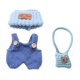thumbnail image 2 of Ropa para muñecas de niña, llavero, accesorio de ropa, accesorios adorables para muñecas, traje ropa para muñecas hecho a mano para muñecas de 6,69 estilo O, 2 of 7