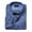 Blue, variant on Brook Taverner Mens Toronto Long Sleeve Oxford Shirt