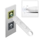 thumbnail image 5 of Herramienta de Apertu Puerta Multifuncional Macarena Blanco Pluma del teclado del abridor de puerta, 5 of 5