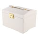 thumbnail image 4 of Joyero de viaje de cuero PU Hugo Beige, 4 of 10