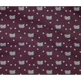 thumbnail image 4 of oneOone Cotton Flex Fabric Dot & Cat Face Animal Print Fabric by The Yard 40 Inch Wide, 4 of 4