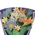 thumbnail image 4 of Tarjeta Felicitación Con Ramo Flores Emergente Papel 3D para El Día La Madre (pájaro Del Cielo), 4 of 5