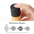 thumbnail image 4 of Iroha by TENGA Zen Yuzucha Battery Powered Ultra-Soft Touch Vibrator for Clitoral Stimulation 5 inch, 4 of 6