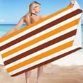 thumbnail image 5 of Beach Towel Oversized Striped Pool Towel Adult Men And Women Swimming Travel Towel, 5 of 5