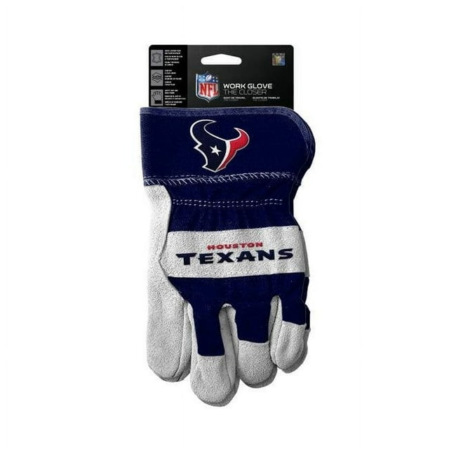 The Sports Vault 7183101100 Houston Texans le Proche Design Gants de Travail