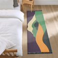 thumbnail image 3 of Yayeee Hallway Runner Rug 2'x6' Non Slip Machine Washable with Rubber Backing, Purple Mountain, 3 of 8