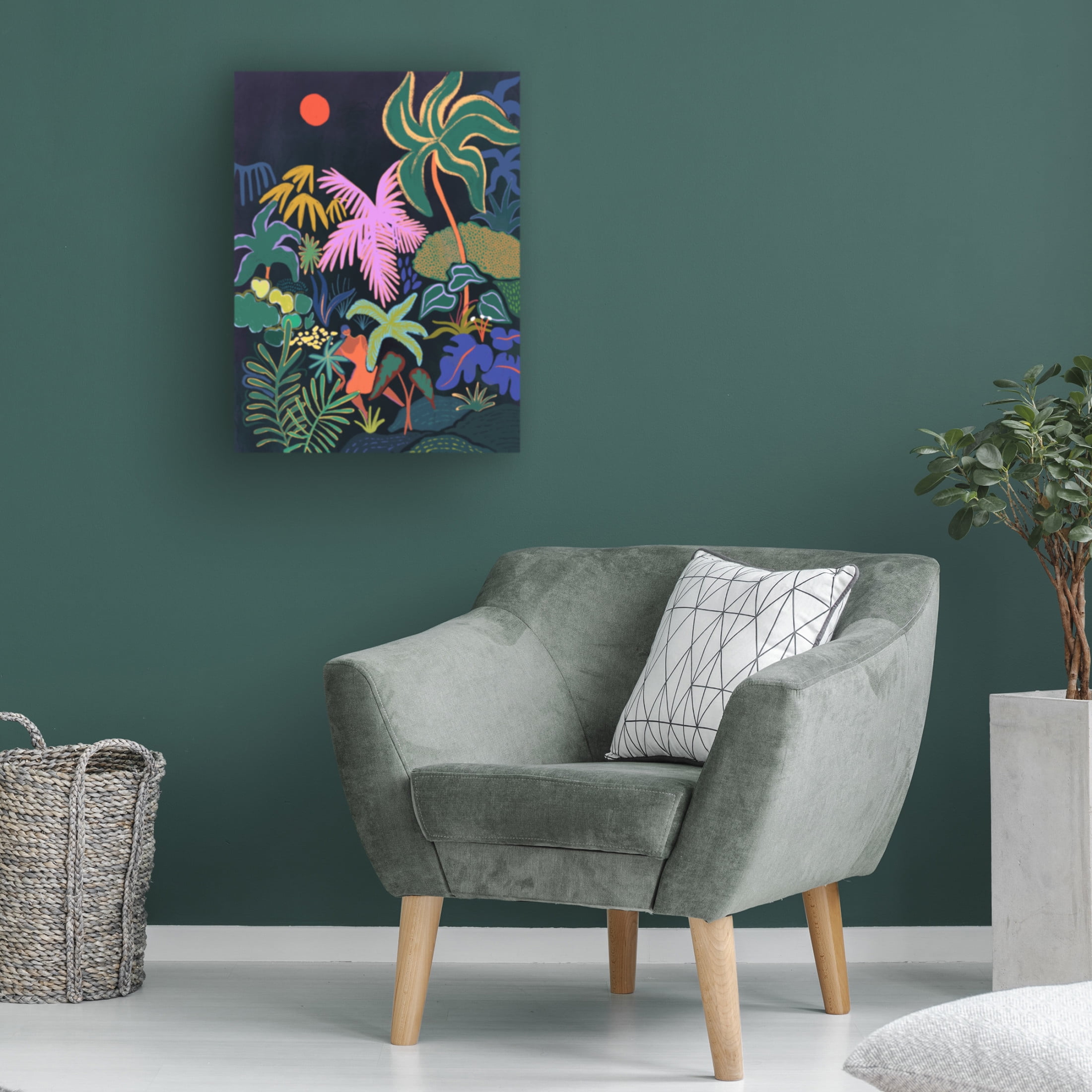 Trademark Fine Art Arty Guava Lost No2 Canvas Wall Art