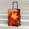 thumbnail image 6 of Autumn Leaves Fall Travel Luggage Suitcase Cover, Washable Suitcase Covers Elastic, XL - Fits 29-32 inch luggage, 6 of 6