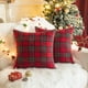 thumbnail image 4 of Fundas de almohada navideñas de 18 x 18 pulgadas, decorativas, estilo retro, clásico, de estilo escocés, 4 of 5