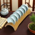 thumbnail image 1 of TACILIP Organization and Storage, Cup Support Tea Cup Support Display Rack Tea Set Folding Tea Support, Gifts for Men, 1 of 1