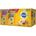 thumbnail image 4 of PEDIGREE Chopped Ground Dinner & CHOICE CUTS in Gravy Adult Wet Dog Food Variety Pack, (30) 3.5 oz. Pouches, 4 of 7