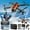 Orange 9Y4, variant on Brushless Motor Drone With 1080P Camera .4G WIFI FPV Quadcopter With Headless Follow Me Altitude Hold Obstacle Avoidance Toys Gifts For Kids Adults, Usupdd 2025 Brushless Motor Drone With 1080P