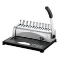 thumbnail image 2 of Manual Comb Binding Machine 350 Sheets Binding Machine 21 Holes 350 Pages Binding 25 Sheets Punch Hole, 2 of 4