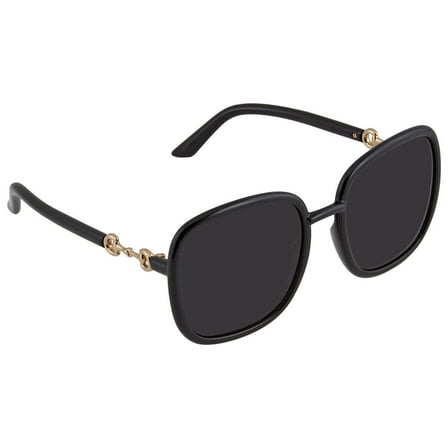 Gucci Grey Oversized Ladies Sunglasses GG0893S 001 57