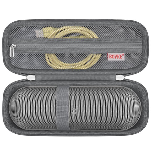 Funda de transporte BOVKE para Beats Pill x Kim Kardashian Gray