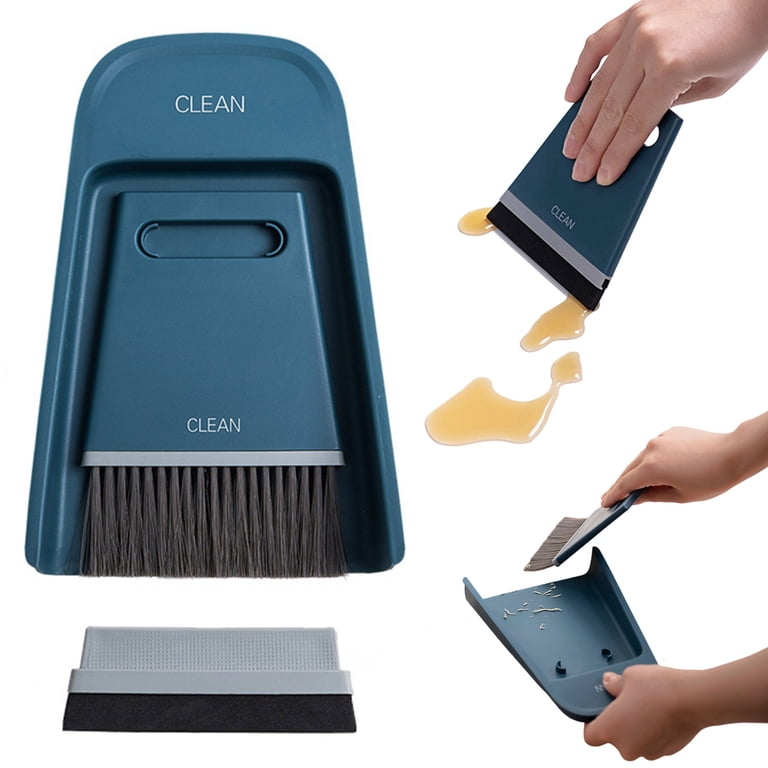 OIUR Small Broom And Dustpan Set, Desktop Keyboard Sofa Gap Cleaning ...