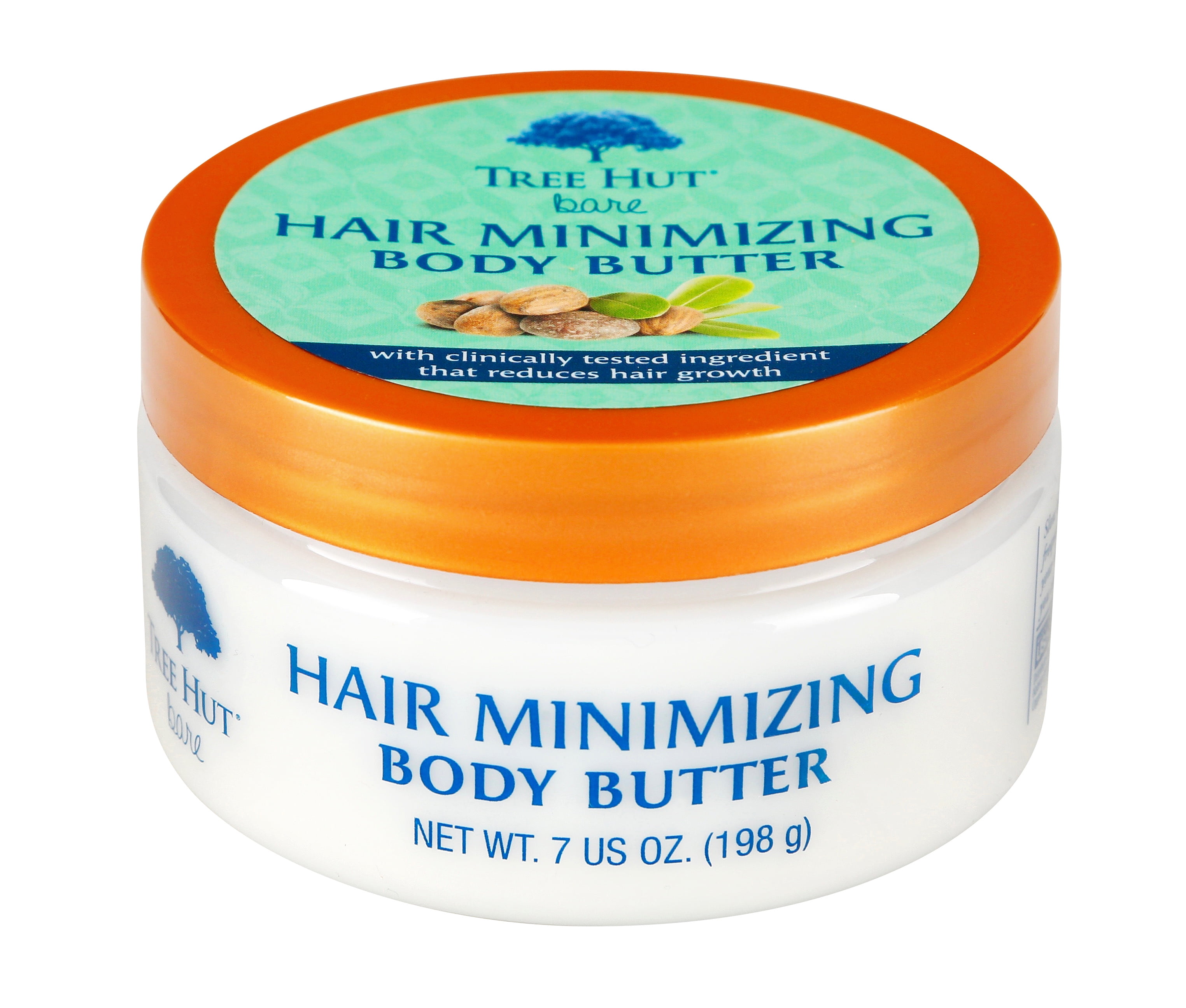 Tree Hut bare Hair Minimizing Body Butter, 7oz, Essentials for Soft
