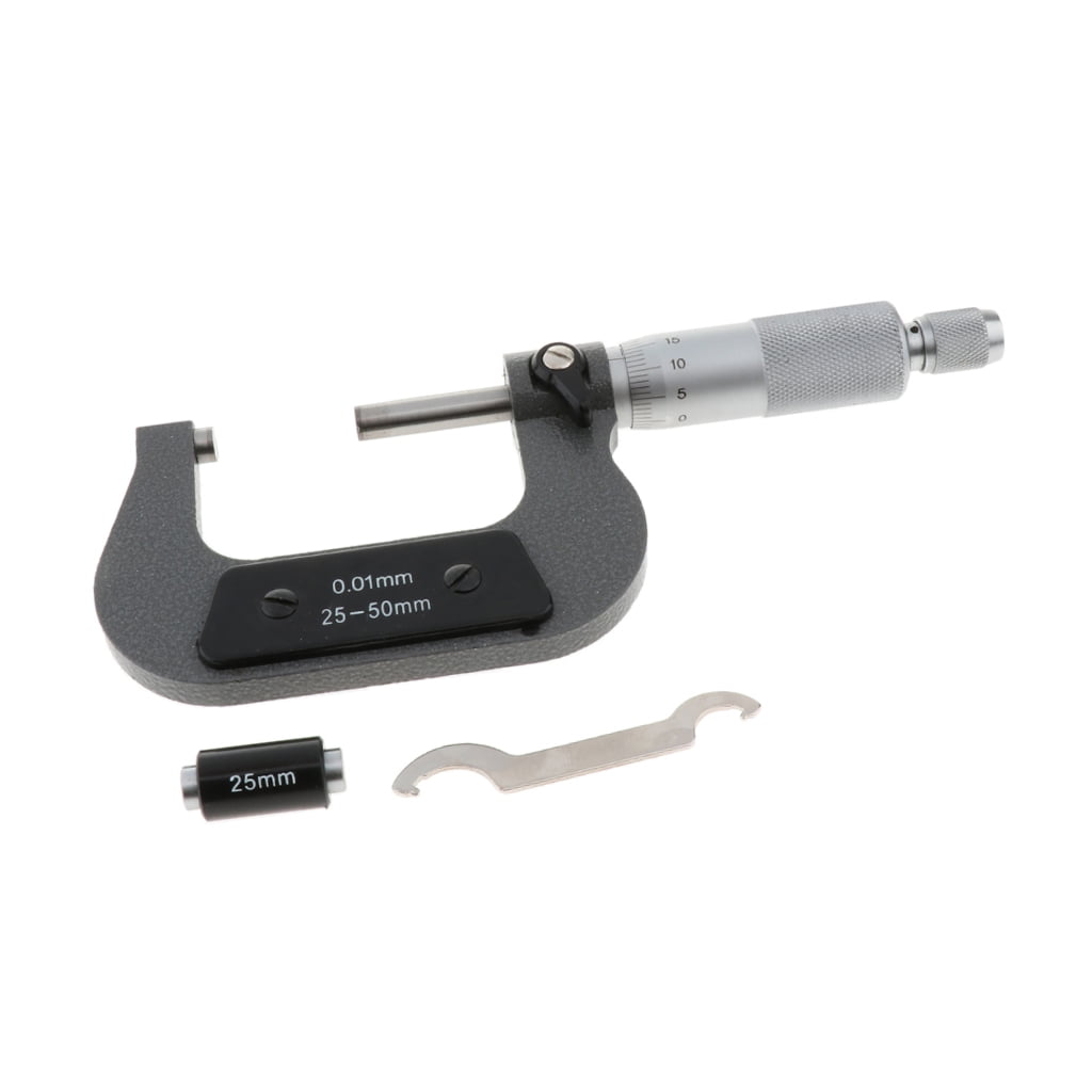 0-25mm Outside Micrometer Machinist Tool Vernier Scale Measuring Tools 0-25mm Outside Micrometer Machinist Tool Vernier Scale Measuring Tools