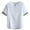 White, variant on lmcalzta Mens Crew Linen T Shirts Short Sleeve Casual V Neck Breathable Lounge Tshirts Tops(M-5XL)