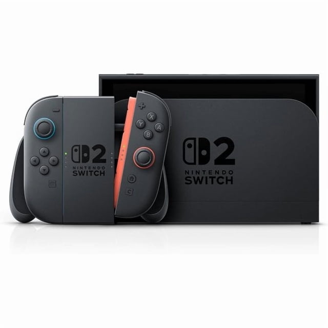 Restored Nintendo Switch™ 2 Console 256GB, Handheld/Tabletop/TV Modes, Wi-Fi 6, HDR10, 7.9-inch (No Coupon Included) - Refurbished Fair